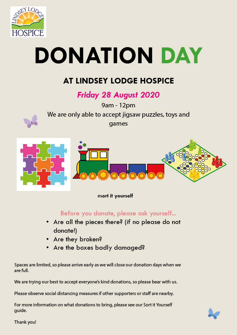 donation day poster