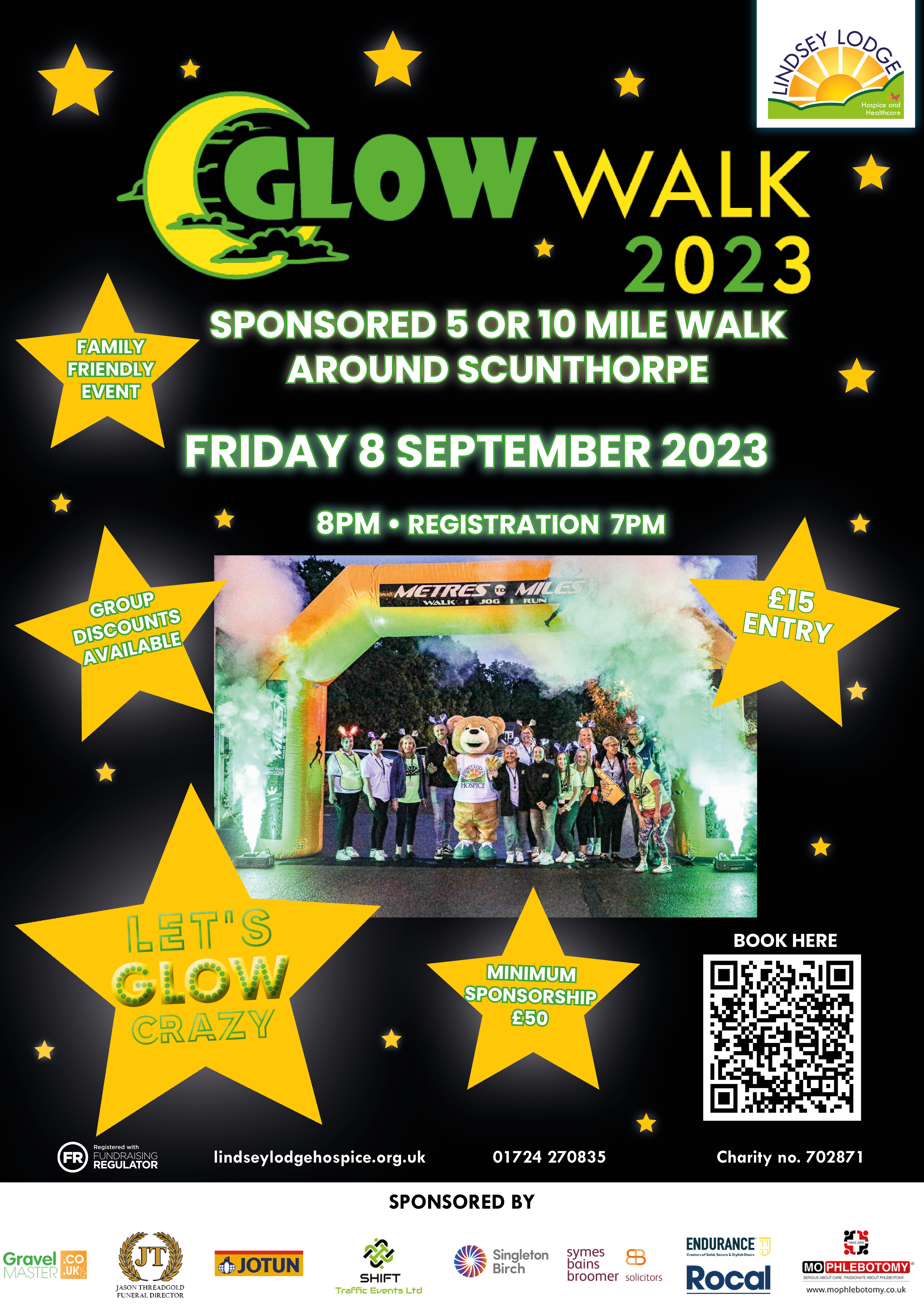 glow walk poster