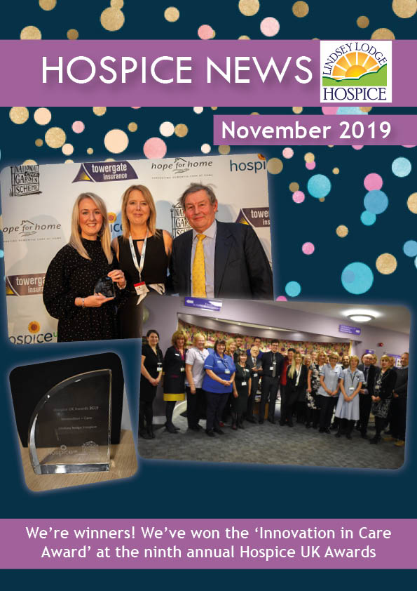 hospice newsletter cover image