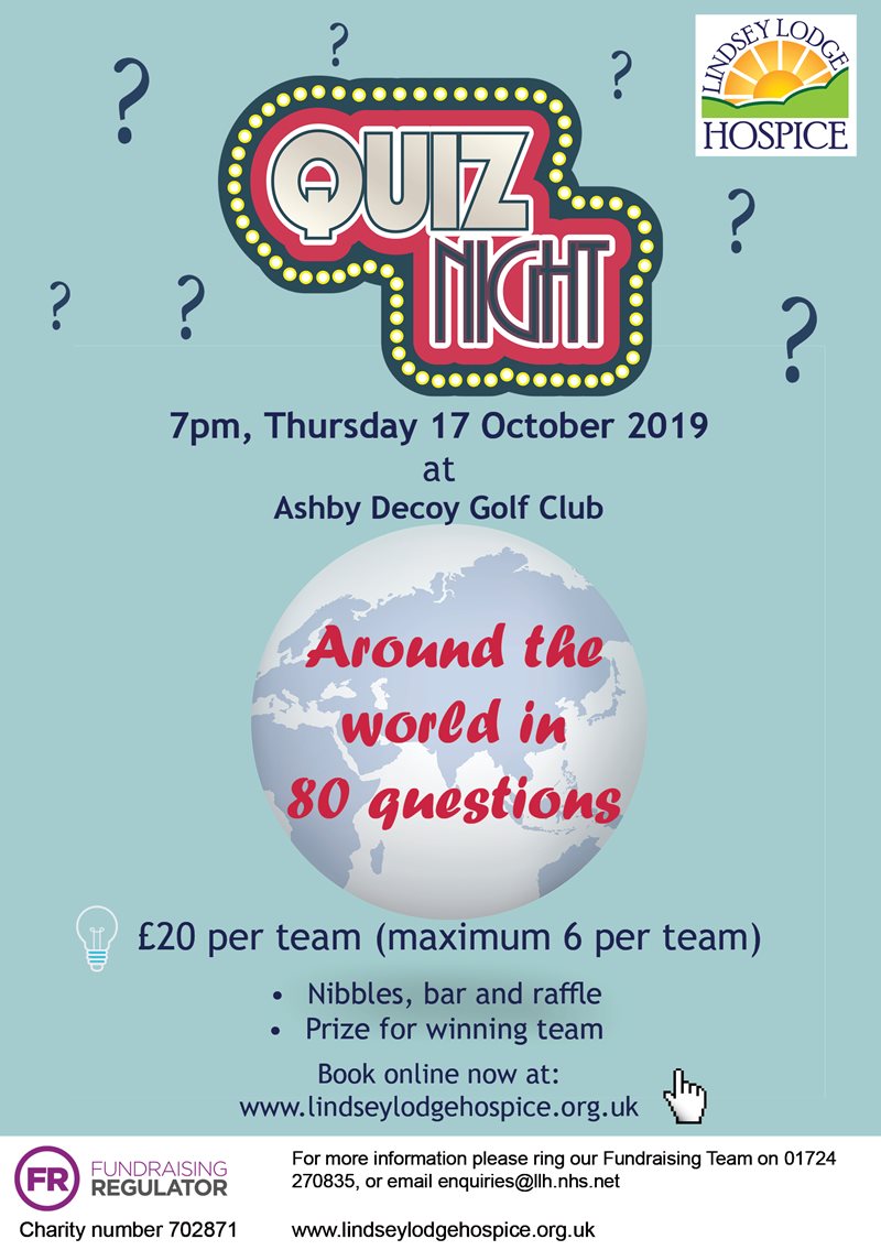 Quiz night poster