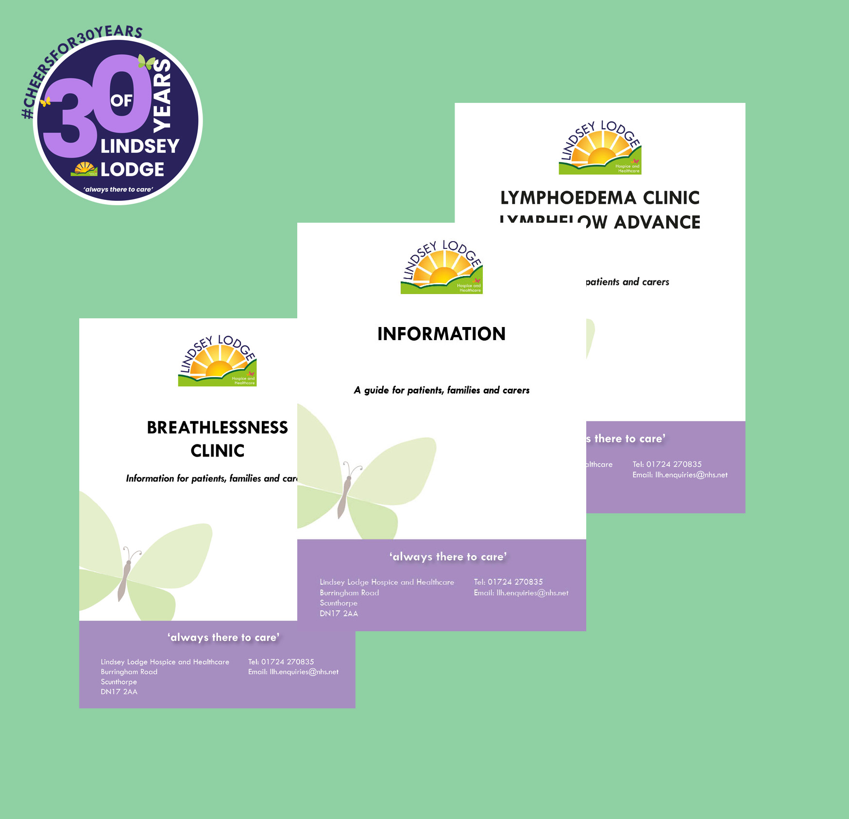 image of three leaflets