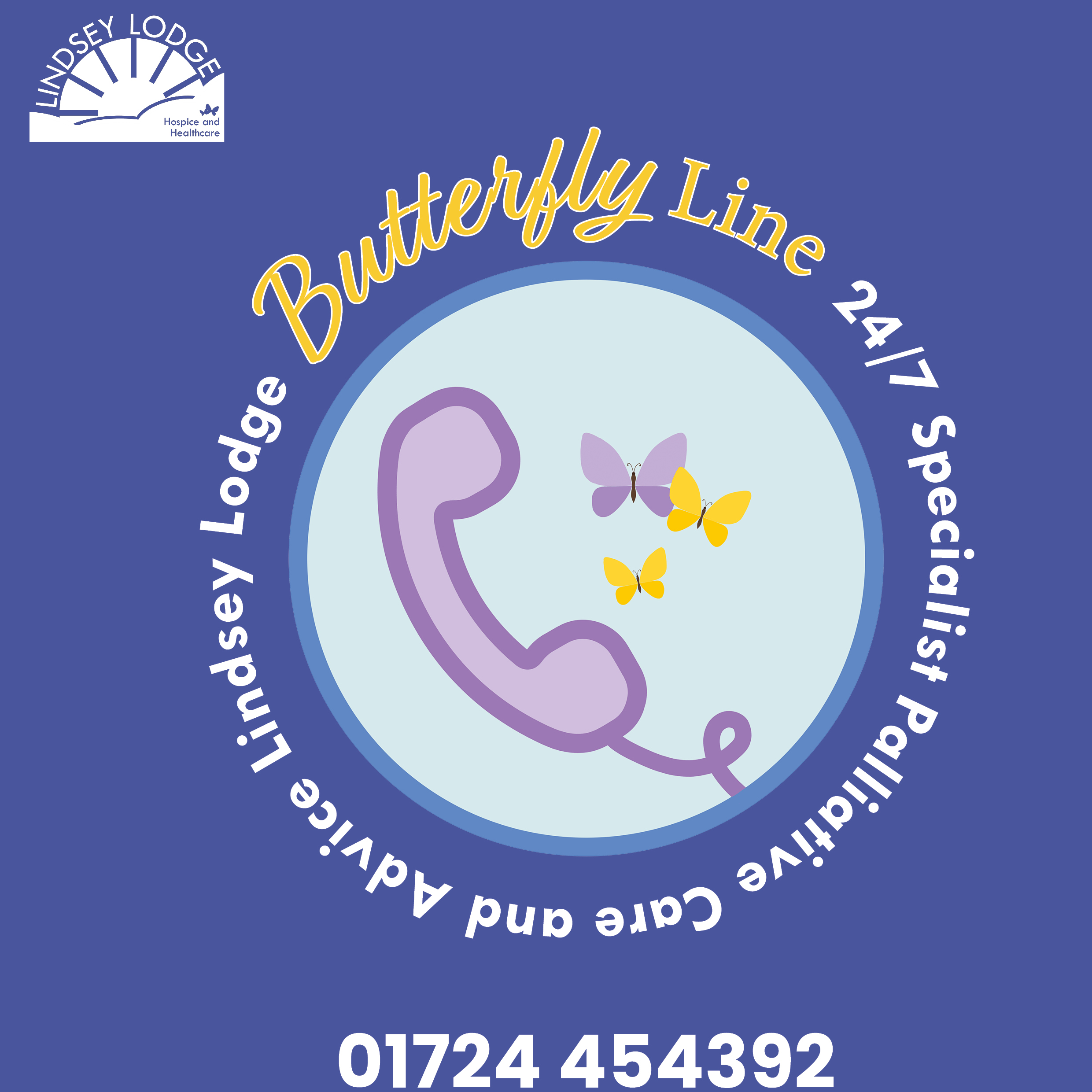 Butterfly line image