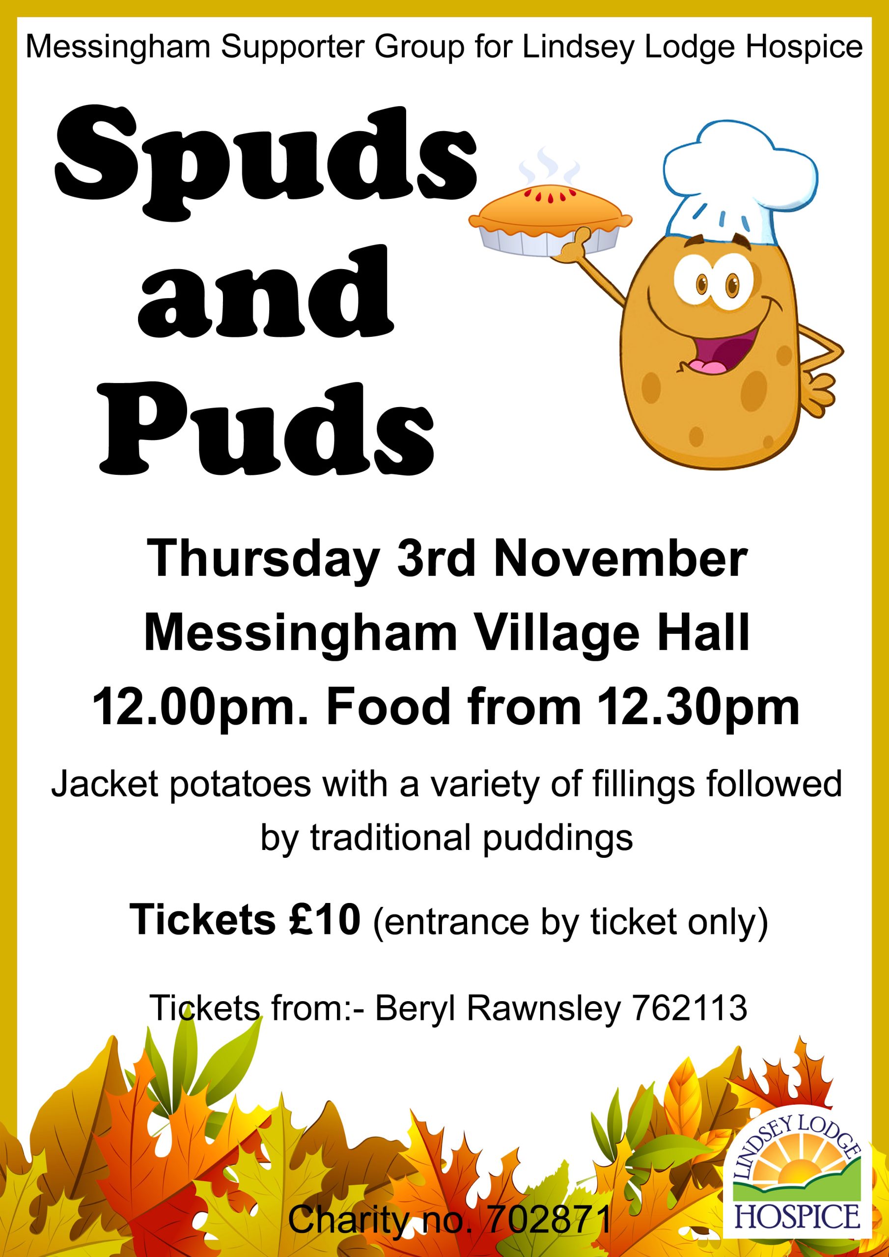 spuds and puds poster