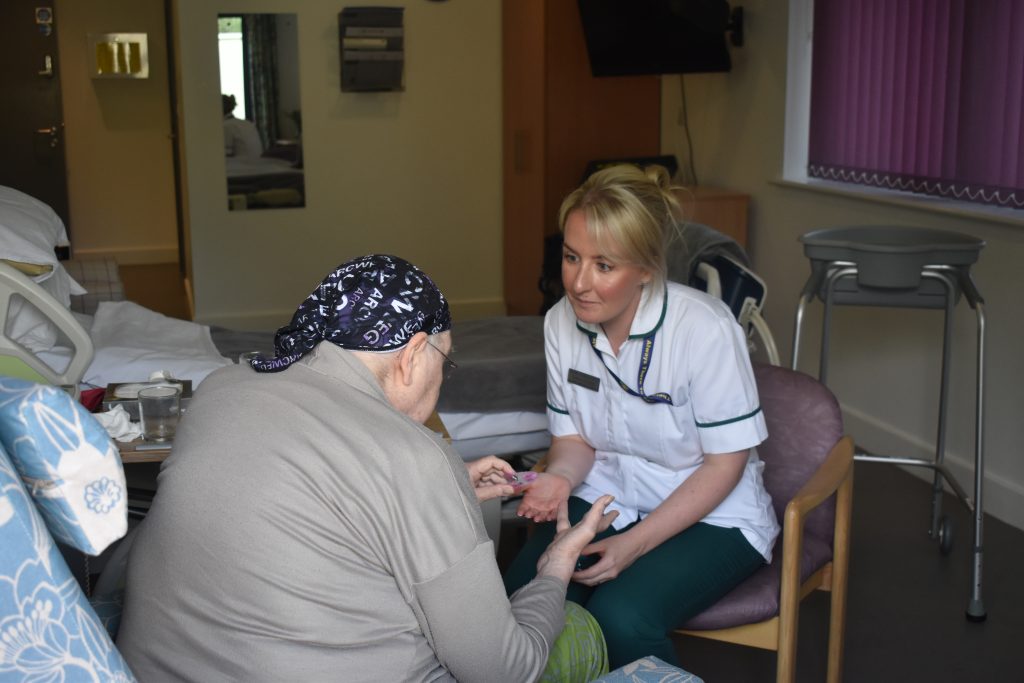 occupational health in a hospice setting