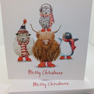 SOLD OUT - New Wellies for Christmas Christmas Cards (Pack of 10)